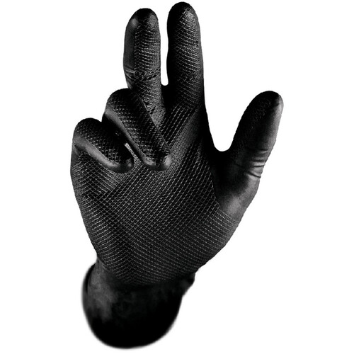 WORKWEAR, SAFETY & CORPORATE CLOTHING SPECIALISTS GRIPPAZ SKINS SIZE BLACK