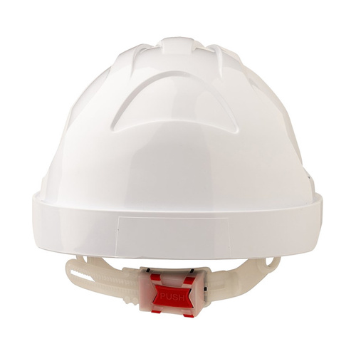 WORKWEAR, SAFETY & CORPORATE CLOTHING SPECIALISTS - Hard Hat Push Lock Harness For V9 Hard Hats