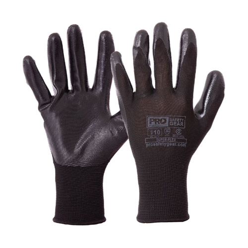 WORKWEAR, SAFETY & CORPORATE CLOTHING SPECIALISTS - DISCONTINUED - PROSENSE Nitrile Dip on 13g Polyester Liner