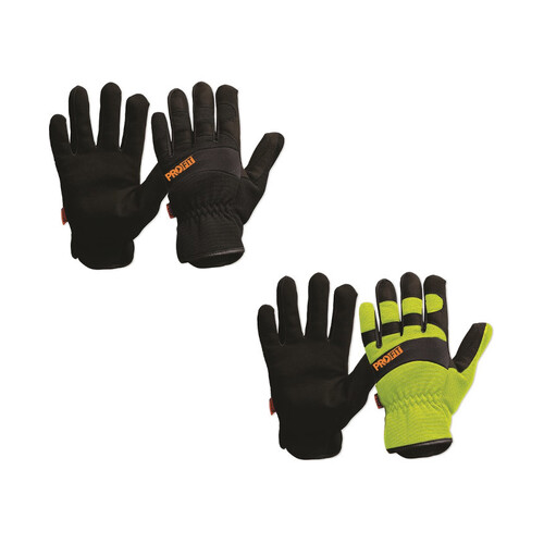 WORKWEAR, SAFETY & CORPORATE CLOTHING SPECIALISTS Profit Riggamate Hi-Vis Yellow Gloves
