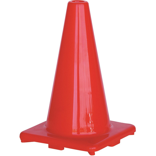 WORKWEAR, SAFETY & CORPORATE CLOTHING SPECIALISTS Orange PVC Traffic Cones 450mm