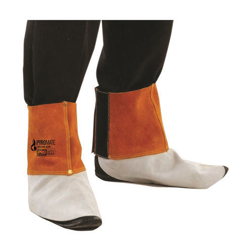 WORKWEAR, SAFETY & CORPORATE CLOTHING SPECIALISTS - Pyromate Welders Leather Spats Large