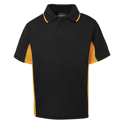 WORKWEAR, SAFETY & CORPORATE CLOTHING SPECIALISTS - Podium Kids Contrast Polo