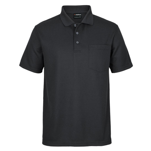 WORKWEAR, SAFETY & CORPORATE CLOTHING SPECIALISTS PODIUM WAFFLE POCKET POLO