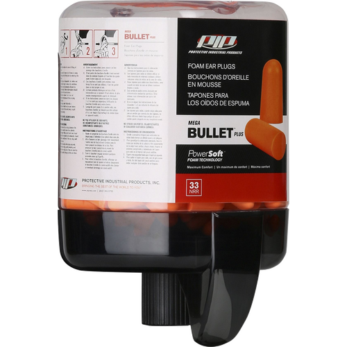 WORKWEAR, SAFETY & CORPORATE CLOTHING SPECIALISTS Mega Bullet Plus Earplugs Class 5 Refill Canister (250 Pairs)