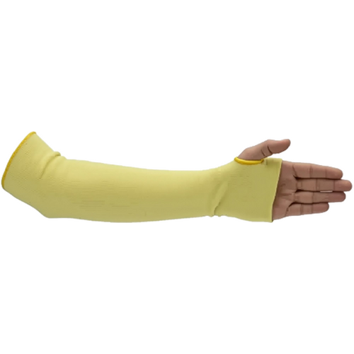 WORKWEAR, SAFETY & CORPORATE CLOTHING SPECIALISTS - Aracut 45cm Kevlar Sleeve Yellow 45cm