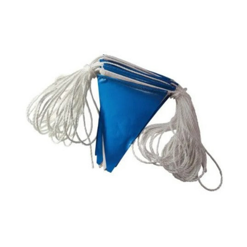 WORKWEAR, SAFETY & CORPORATE CLOTHING SPECIALISTS - Blue/White Safety Flag on Rope