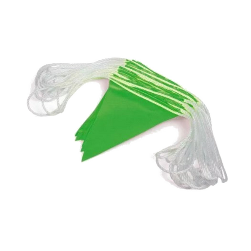 WORKWEAR, SAFETY & CORPORATE CLOTHING SPECIALISTS - Green Safety Flag on Rope