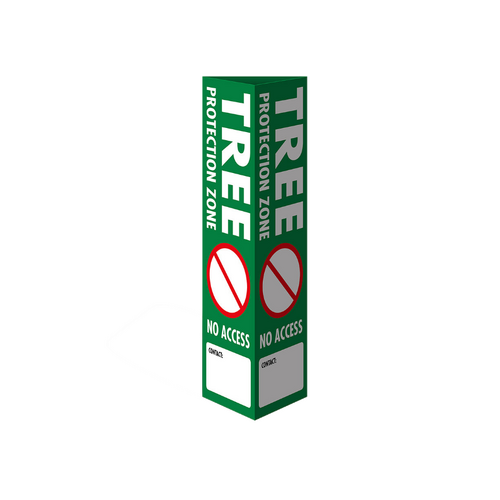 WORKWEAR, SAFETY & CORPORATE CLOTHING SPECIALISTS Three Sided Bollard Cover Surround, Tree Protection Zone...