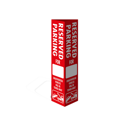 WORKWEAR, SAFETY & CORPORATE CLOTHING SPECIALISTS Three Sided Bollard Cover Surround, Reserved Parking...