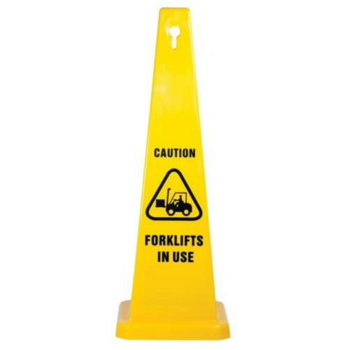 WORKWEAR, SAFETY & CORPORATE CLOTHING SPECIALISTS Safety Cone - Safety Cone, Caution Forklifts In Use