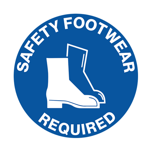 WORKWEAR, SAFETY & CORPORATE CLOTHING SPECIALISTS Floor Graphics - Round