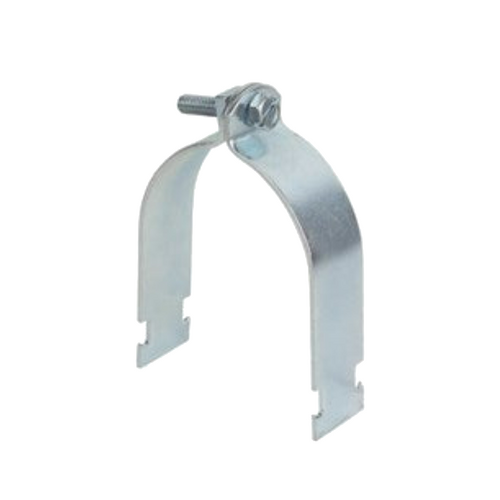 WORKWEAR, SAFETY & CORPORATE CLOTHING SPECIALISTS Unistrut 60mm Stirrup Bracket with Bolt (Two Piece) - Stirrup Bracket with Bolt (Two Piece), To Suit 50mm NB Posts