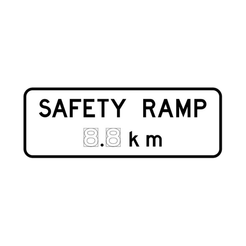 WORKWEAR, SAFETY & CORPORATE CLOTHING SPECIALISTS Safety Ramp __km - Aluminium, Class 1 Reflective (Braced)