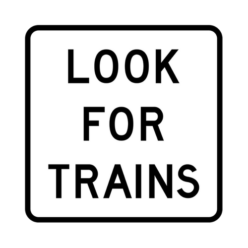 WORKWEAR, SAFETY & CORPORATE CLOTHING SPECIALISTS Look For Trains - Aluminium, Class 1 Reflective (Braced)