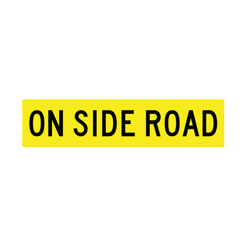 WORKWEAR, SAFETY & CORPORATE CLOTHING SPECIALISTS On Side Road - Corflute Class 1 Reflective