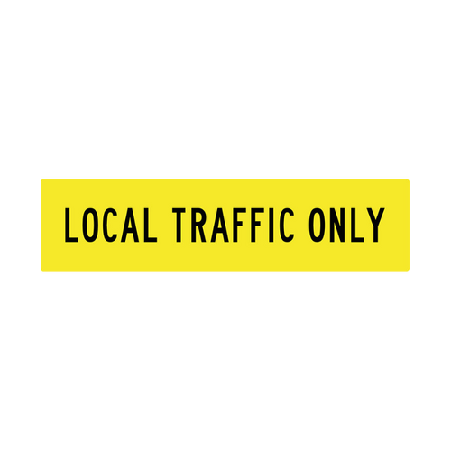 WORKWEAR, SAFETY & CORPORATE CLOTHING SPECIALISTS Local Traffic Only - Corflute, Class 1 Reflective