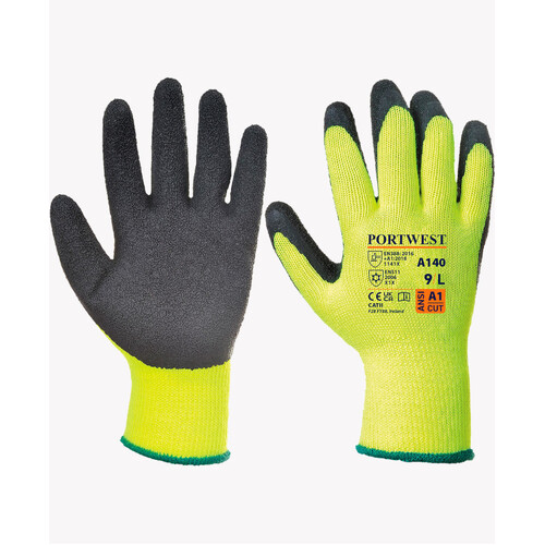 WORKWEAR, SAFETY & CORPORATE CLOTHING SPECIALISTS Thermal Grip Glove - Latex