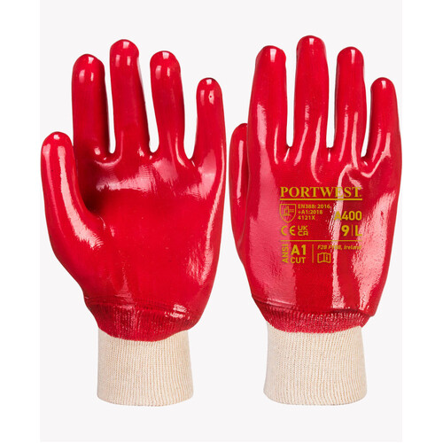 WORKWEAR, SAFETY & CORPORATE CLOTHING SPECIALISTS PVC Knitwrist