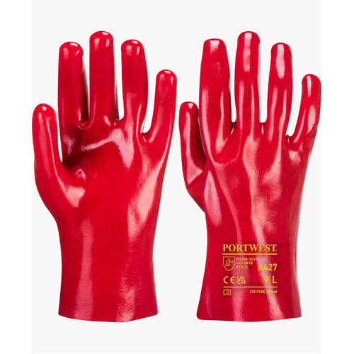 WORKWEAR, SAFETY & CORPORATE CLOTHING SPECIALISTS PVC Gauntlet 27cm