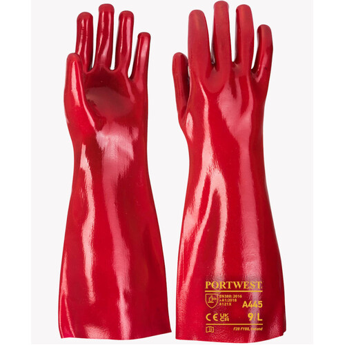 WORKWEAR, SAFETY & CORPORATE CLOTHING SPECIALISTS PVC Gauntlet 45cm