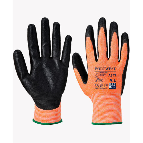 WORKWEAR, SAFETY & CORPORATE CLOTHING SPECIALISTS Amber Cut Nitrile Foam Glove