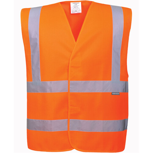 WORKWEAR, SAFETY & CORPORATE CLOTHING SPECIALISTS - Hi-Vis Two Band & Brace Vest