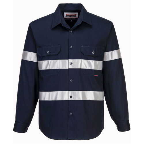 WORKWEAR, SAFETY & CORPORATE CLOTHING SPECIALISTS - Geelong Shirt Long Sleeve Regular Weight (Old WW908A)