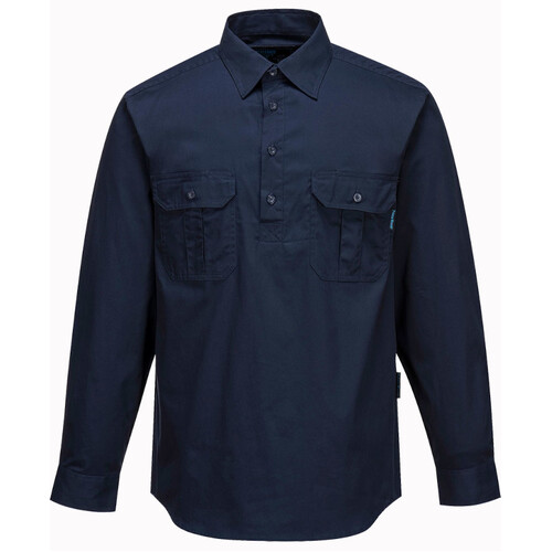 WORKWEAR, SAFETY & CORPORATE CLOTHING SPECIALISTS - Adelaide Shirt Long Sleeve Lightweight (Old WWL903C)