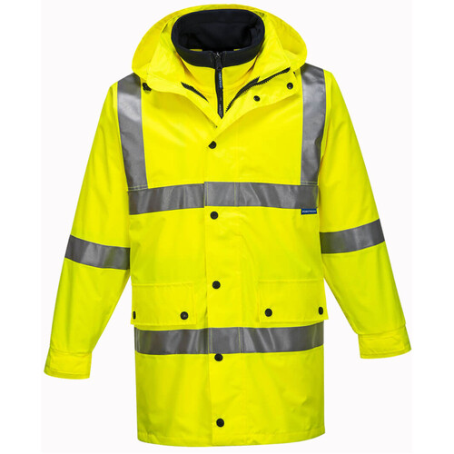 WORKWEAR, SAFETY & CORPORATE CLOTHING SPECIALISTS - Argyle Full Day/Night 4 in 1 Jacket (Old HV888-3)