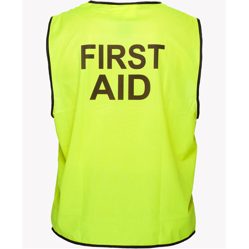 WORKWEAR, SAFETY & CORPORATE CLOTHING SPECIALISTS - Day Vest - FIRST AID (Old HV116-FA)