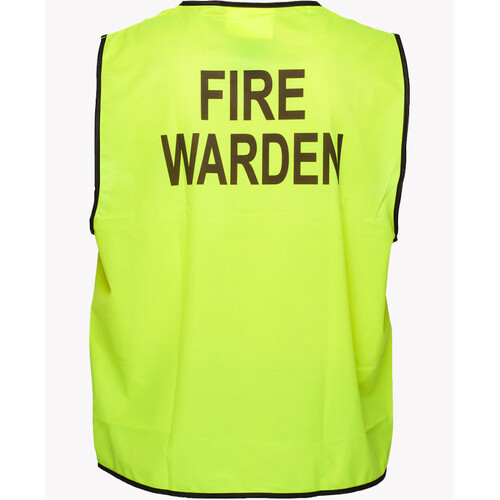 WORKWEAR, SAFETY & CORPORATE CLOTHING SPECIALISTS - Day Vest - FIRE WARDEN (Old HV116-FW)