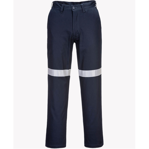 WORKWEAR, SAFETY & CORPORATE CLOTHING SPECIALISTS - Straight Leg Pants with Tape (Old WWP705K)