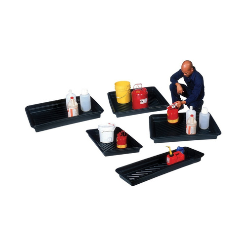 WORKWEAR, SAFETY & CORPORATE CLOTHING SPECIALISTS DISCONTINUED - PRATT UTILITY TRAY BLACK 91LTR