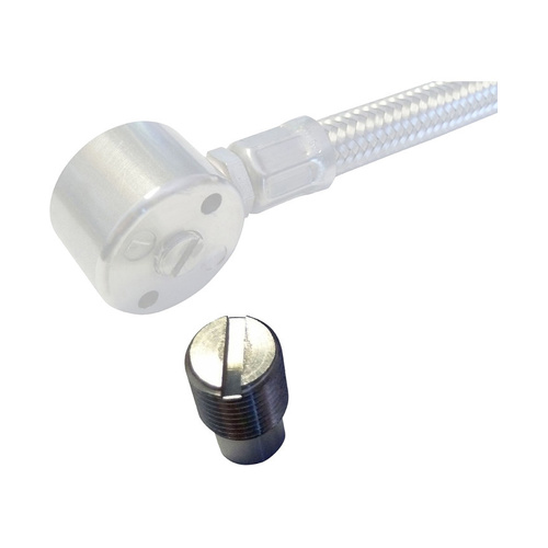 WORKWEAR, SAFETY & CORPORATE CLOTHING SPECIALISTS Stainless Steel Metering Screw Pack Of 1 - Tapered