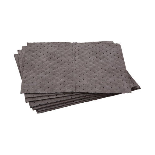 WORKWEAR, SAFETY & CORPORATE CLOTHING SPECIALISTS Grey General Purpose Absorbent Pad - 300gsm PK/10