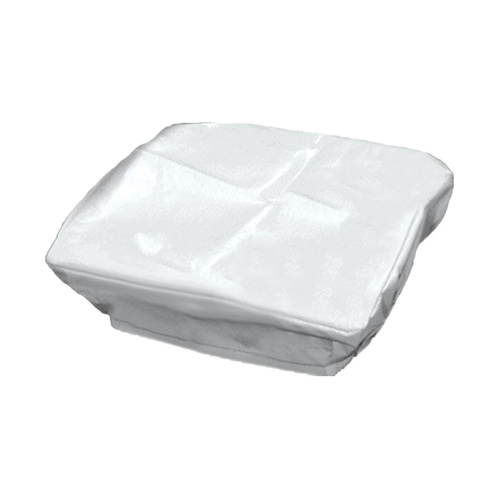 WORKWEAR, SAFETY & CORPORATE CLOTHING SPECIALISTS - PRATT 120L BIN COVER - WHITE