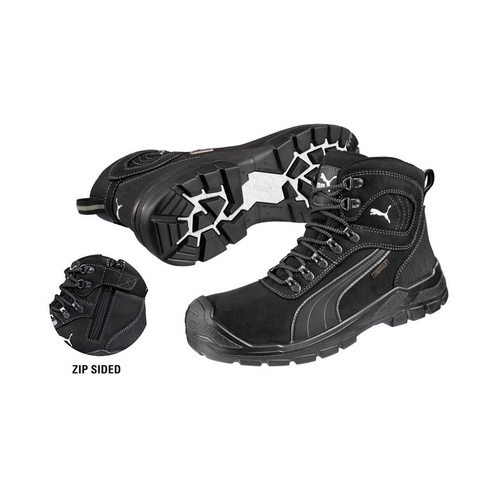 WORKWEAR, SAFETY & CORPORATE CLOTHING SPECIALISTS SIERRA NEVADA ZIP BOOT - Black - 9.5