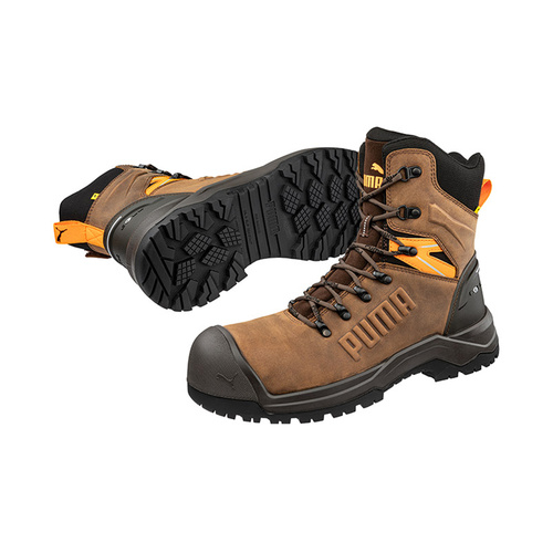 WORKWEAR, SAFETY & CORPORATE CLOTHING SPECIALISTS IRON HEAVY DUTY 8 INCH BOOT - Brown - 10.5