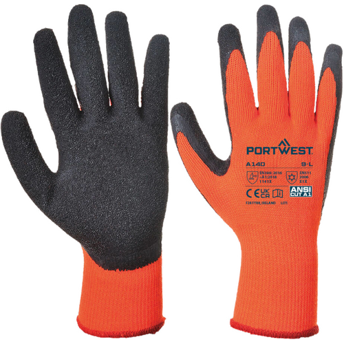WORKWEAR, SAFETY & CORPORATE CLOTHING SPECIALISTS - Thermal Grip Glove - Latex