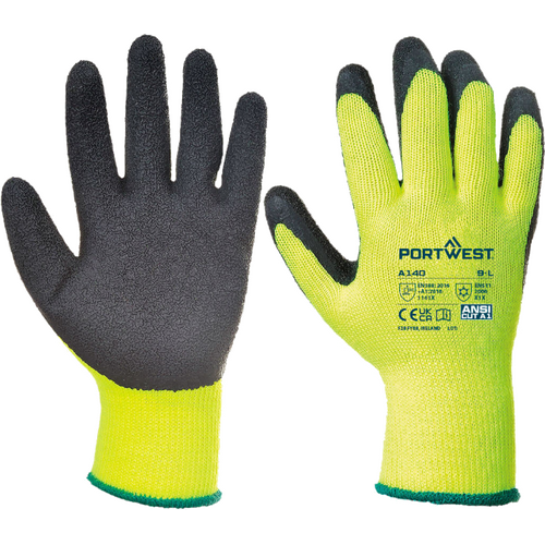 WORKWEAR, SAFETY & CORPORATE CLOTHING SPECIALISTS Thermal Grip Glove - Latex