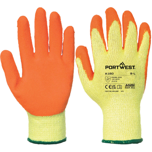 WORKWEAR, SAFETY & CORPORATE CLOTHING SPECIALISTS Classic Grip Glove - Latex