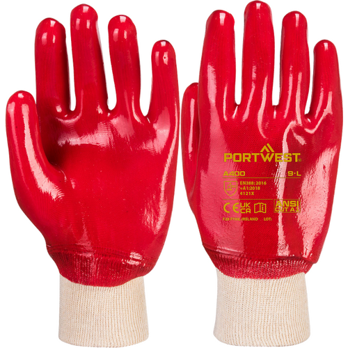 WORKWEAR, SAFETY & CORPORATE CLOTHING SPECIALISTS - PVC Knitwrist