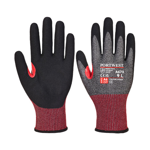 WORKWEAR, SAFETY & CORPORATE CLOTHING SPECIALISTS A673 - CS Cut F18 Nitrile Glove