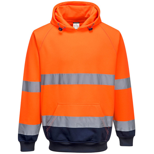WORKWEAR, SAFETY & CORPORATE CLOTHING SPECIALISTS Two-Tone Hooded Sweatshirt