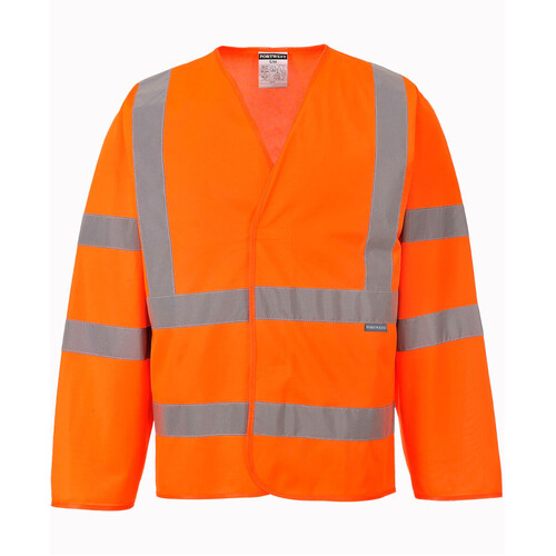 WORKWEAR, SAFETY & CORPORATE CLOTHING SPECIALISTS - Hi-Vis Two Band & Brace Jacket