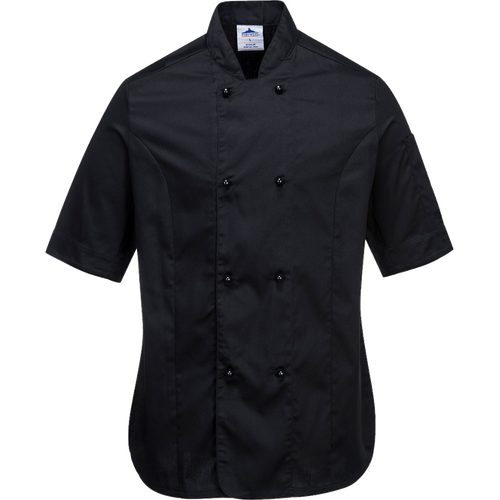 WORKWEAR, SAFETY & CORPORATE CLOTHING SPECIALISTS Rachel Ladies Chefs Jacket S/S