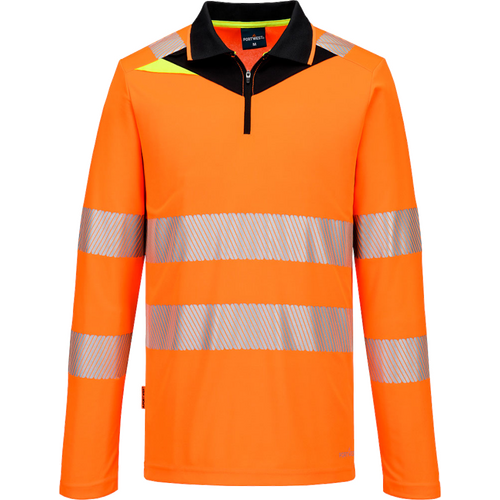 WORKWEAR, SAFETY & CORPORATE CLOTHING SPECIALISTS DX4 Hi-Vis Polo Shirt L/S