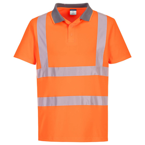 WORKWEAR, SAFETY & CORPORATE CLOTHING SPECIALISTS - Eco Hi-Vis Polo Shirt S/S (6 Pack)