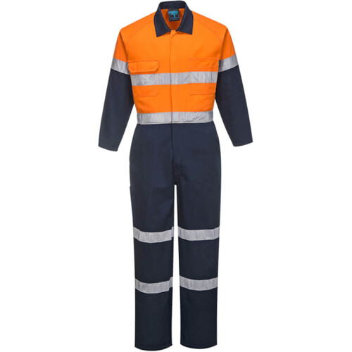 WORKWEAR, SAFETY & CORPORATE CLOTHING SPECIALISTS - Light Weight Combination Coveralls with Tape